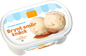 Gräddglass Brynt Smörknäck LF