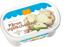 Gräddglass Päron & Mjölkchoklad