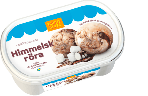 Gräddglass Himmelsk Röra