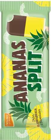 Glasspinne Ananas Split