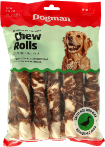 Hundtugg Chew Rolls Duck