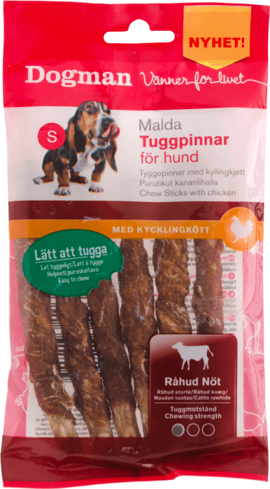 Hundtugg Malda tuggpinnar Kyckling