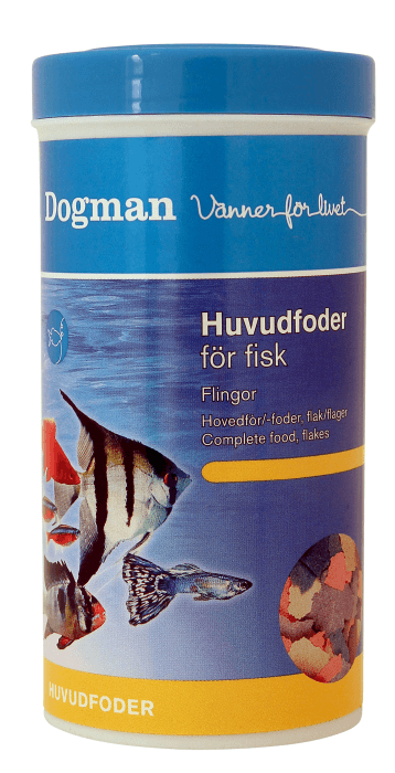Huvudfoder för Fisk Flingor