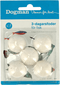 3-dagarsfoder för fisk