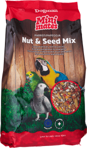 Fågelmat Nöt och frömix Papegoja