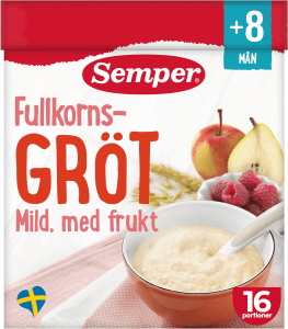 Fruktgröt Fullkorn Mild 8M