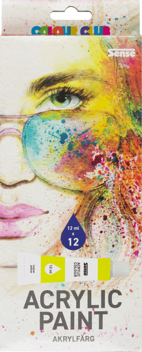 Akrylfärg tub12-p