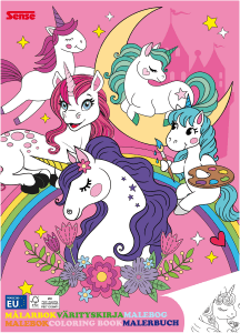 Målarbok Enhörning