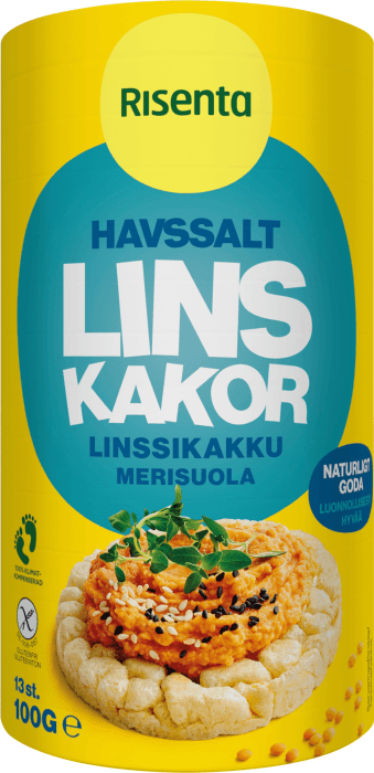 Linskakor Havssalt Glutenfri