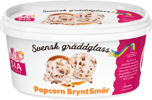 Glass Popcorn BryntSmör