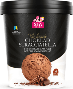 Gräddglass Vår Finaste Choklad Stracciatella