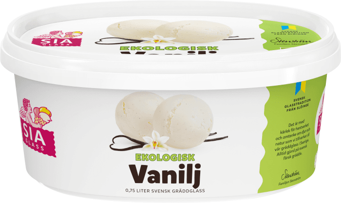 Gräddglass Vanilj Eko