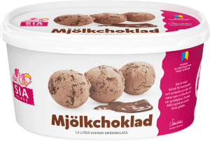 Gräddglass Mjölkchoklad