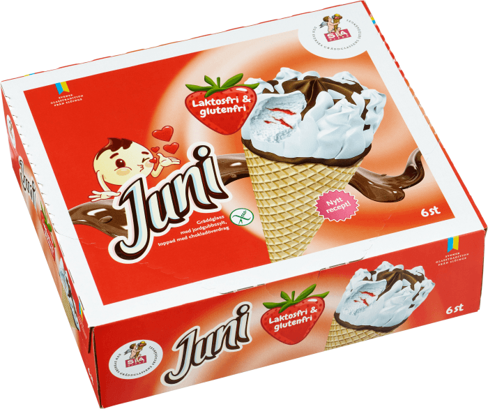 Glasstrut Juni Laktosfri Glutenfri