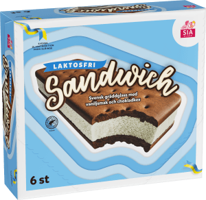 Glass Sandwich Laktosfri 6-p