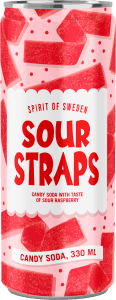 Sour Strips Läsk, Burk