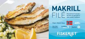 Makrillfilé