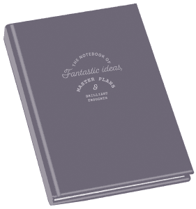 Anteckningsbok Fantastic lila A5