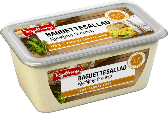Baguettesallad Kyckling & Curry