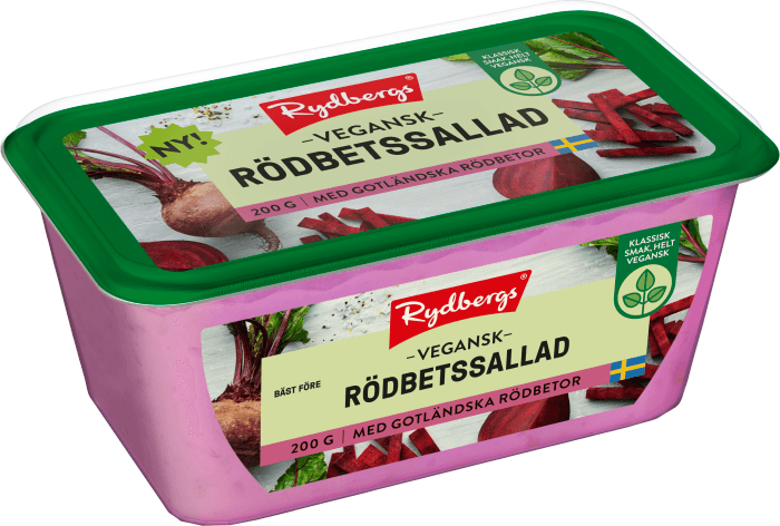 Rödbetssallad vegansk