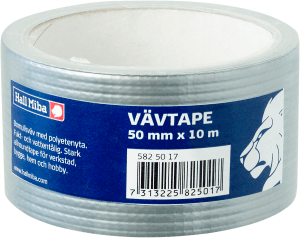 Vävtejp Grå 50mmx10m