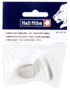 Handdukshängare Vit Självhäftande