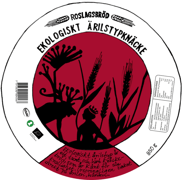 Ärilstypknäcke Roslagsbröd