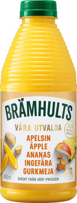 Juice Apelsin, Ananas, Ingefära & Gurkmeja