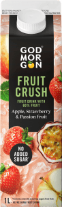 Fruktdryck Fruit Crush Äpple Jordgubb Passionsfrukt