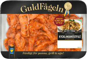 Strimlad Marinerad Kycklingbröstfilé Korean Style