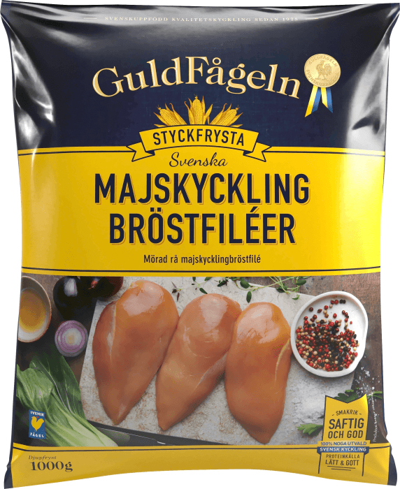 Majskycklingfilé Svensk Fryst