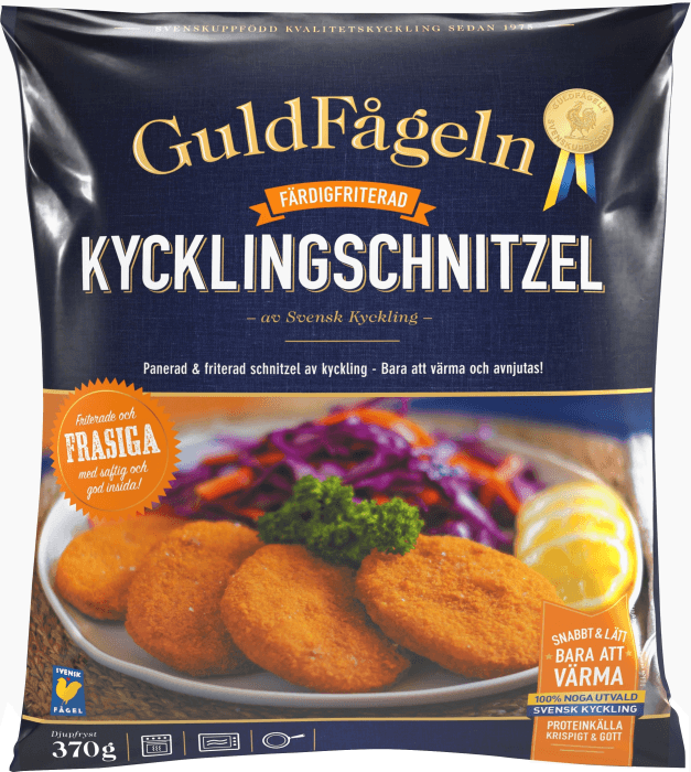 Kycklingschnitzel Fryst