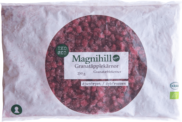 Granatäpplekärnor Frysta EKO KRAV