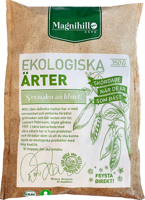 Ärter Frysta EKO/KRAV