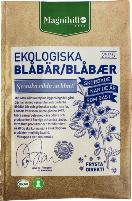 Blåbär Frysta EKO/KRAV