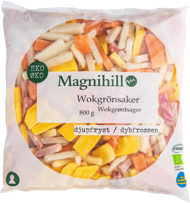 Wokgrönsaker Fryst EKO KRAV