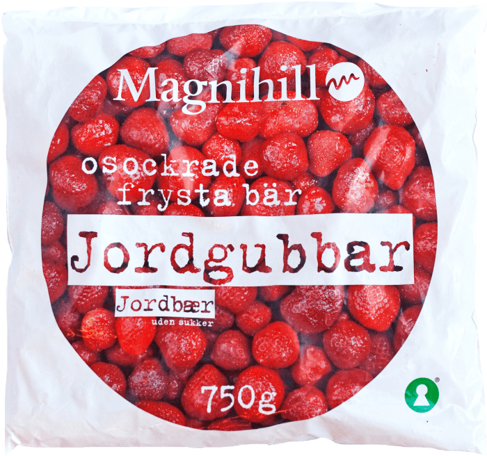 Jordgubbar Frysta