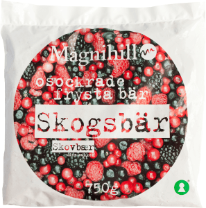 Skogsbär Fryst