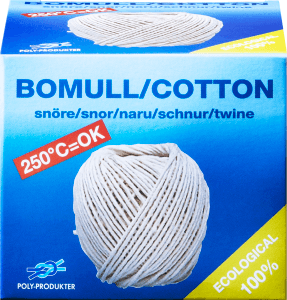 Steksnöre i Bomull 40m