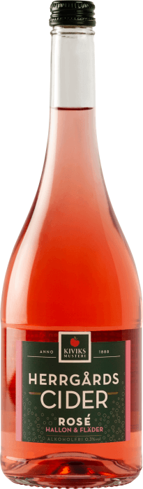 Herrgårdscider Rosé Hallon & Fläder