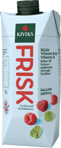 Fruktdryck Funktionell Frisk Hallon Aronia