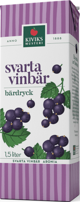 Bärdryck Svarta Vinbär