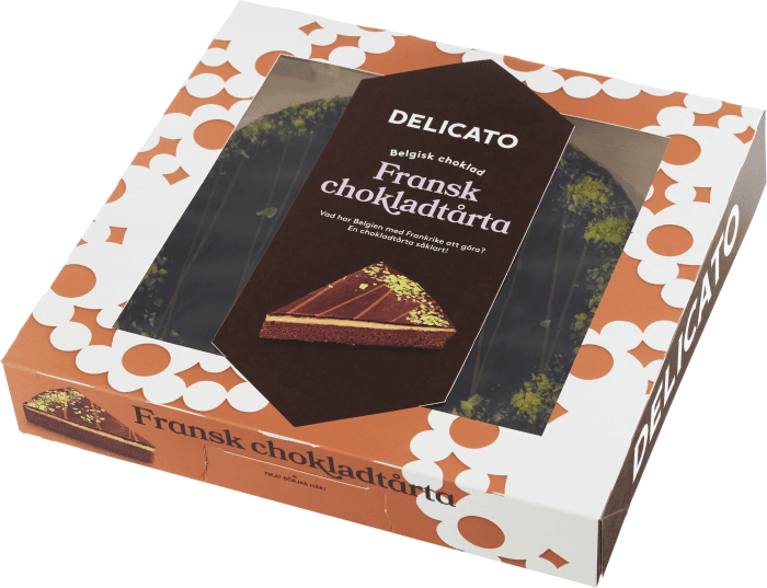 Fransk chokladtårta 14 Bitar