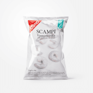 Rå Scampi Fryst