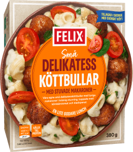 Delikatessköttb stuvade makaroner