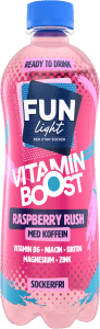 Vitamindryck Raspberry Rush Drickfärdig