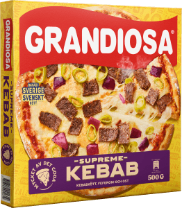 Pizza Supreme Kebab Fryst