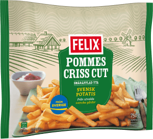 Pommes Criss Cut Frysta