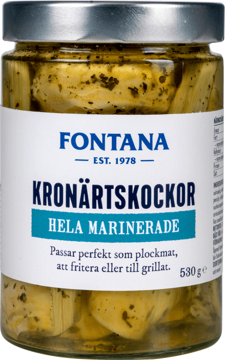 Kronärtskockor Hela Marinerade