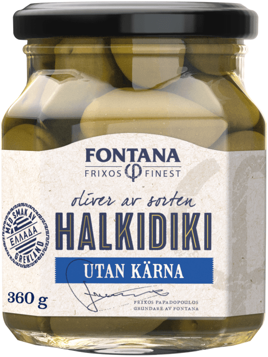 Halkidiki Oliver utan Kärnor